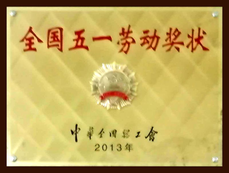 				   					全國五一勞動(dòng)獎				 